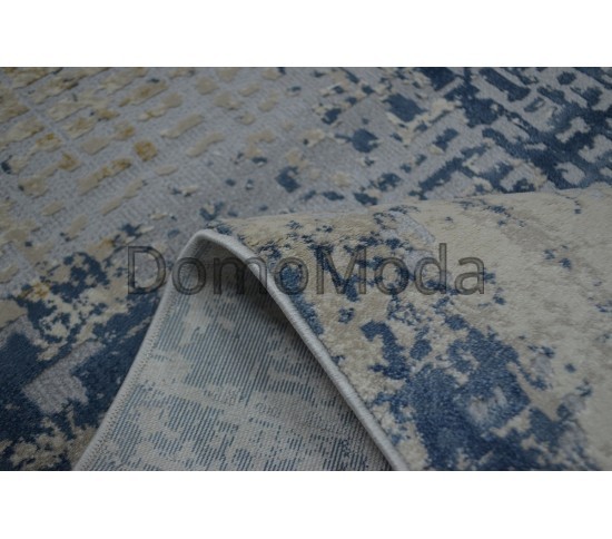 Акриловий килим La cassa 6535A d.blue/cream - Висока якість за найкращою ціною в Україні зображення 3.